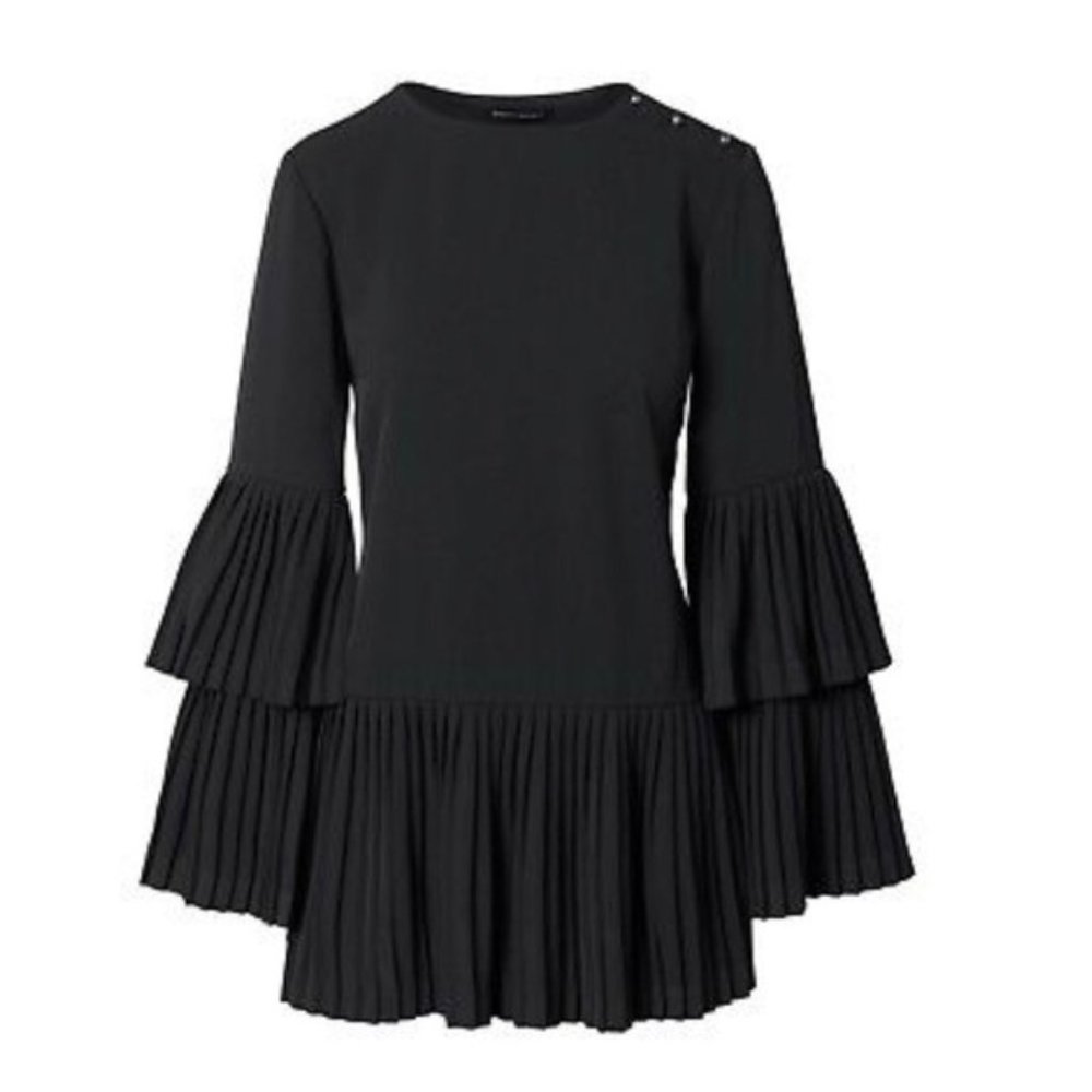 Banana Republic x Olivia Palermo pleated top